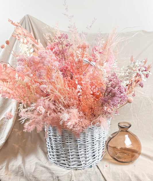 Pink Gaeden Basket